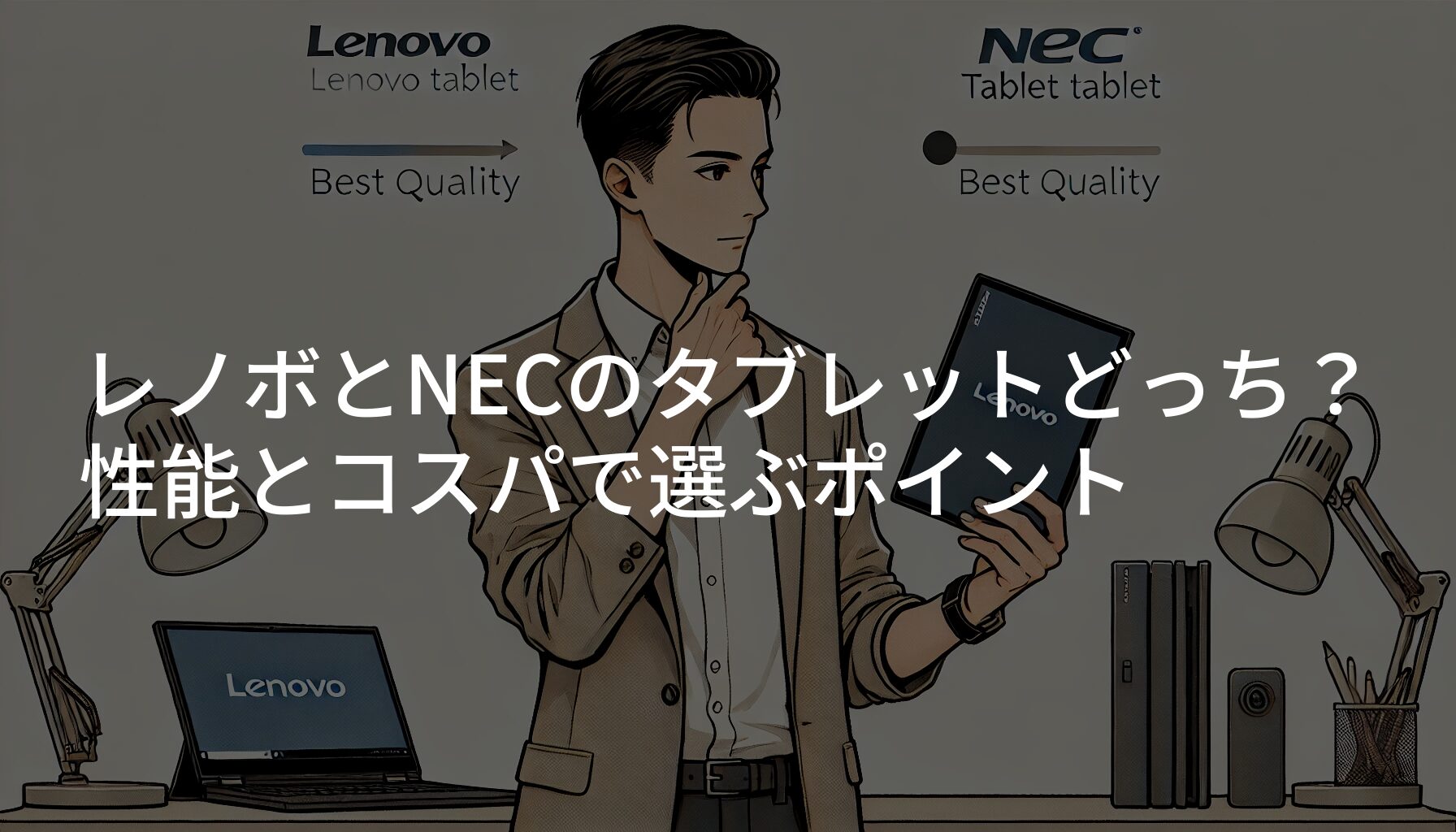 レノボとNECのタブレットどっち？性能とコスパで選ぶポイント PCサポートガイド