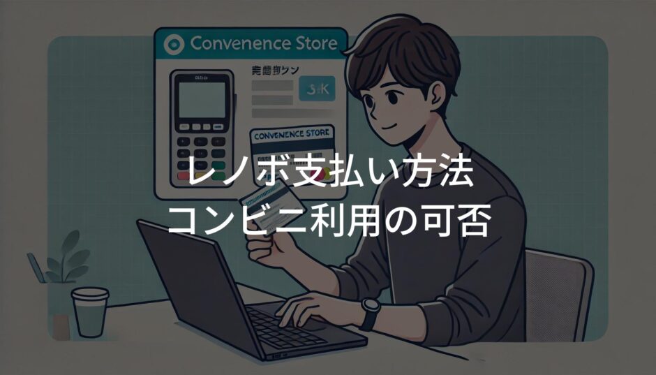 レノボ支払い方法でコンビニ利用の可否と代替案を徹底解説