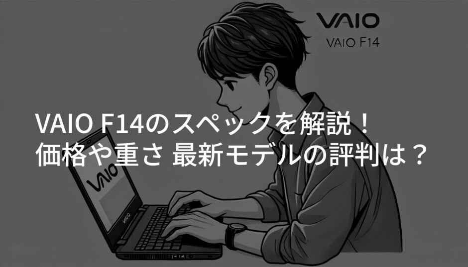 VAIO F14のスペックを解説！価格や重さ 最新モデルの評判は？