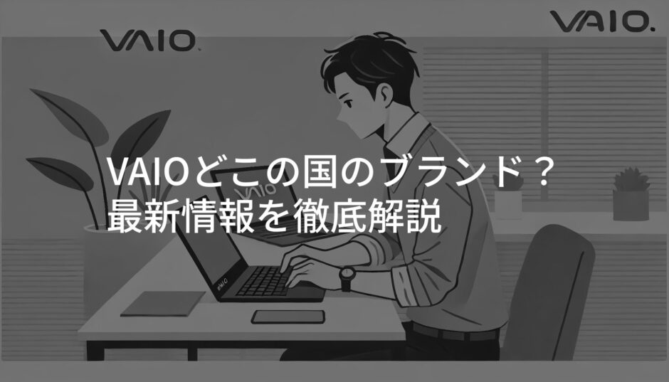 VAIOどこの国のブランド？最新情報を徹底解説