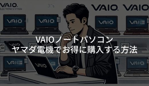 VAIOノートパソコンをヤマダ電機でお得に購入する方法